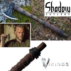 Vikings hache forgée Ragnar officiel Shadow