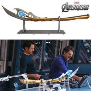Avengers sceptre Loki prsentoir lumineux Chitauri