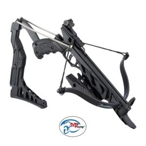 Arbalète classique Alligator noir Man Kung 80 lbs