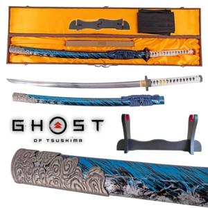 Ghost of Tsushima katana fonctionnel Jin Sakai coffret