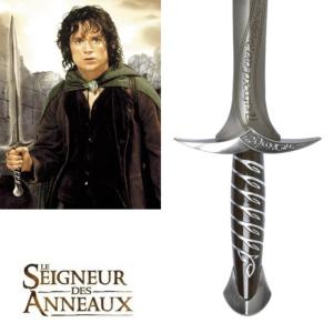 Seigneur des Anneaux épée Frodon + plaque
