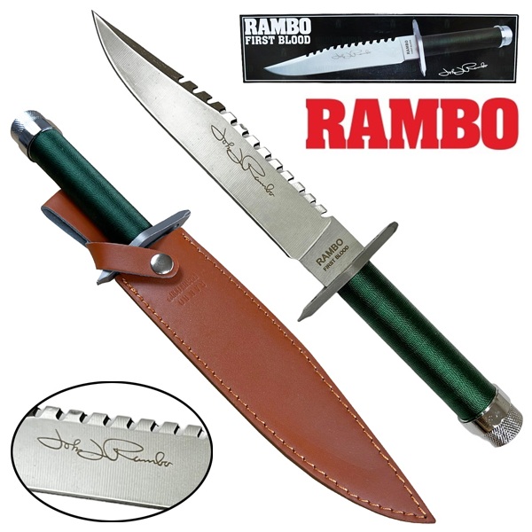 Rambo couteau de survie First Blood signature