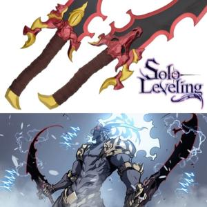 Solo Leveling dagues Roi Démon plaque murale