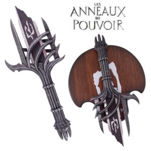 Anneaux de Pouvoir épée brisée Sauron plaque