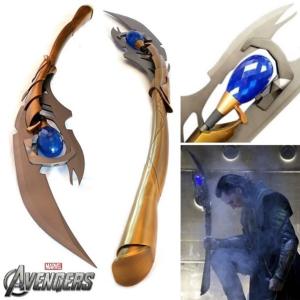 Avengers sceptre Loki présentoir lumineux Chitauri