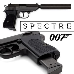James Bond 007 pistolet silencieux Spectre