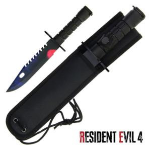 Resident Evil couteau Leon bleu (sous 14 jours)