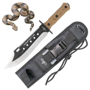 Constrictor couteau tactique étui pierre à aiguiser