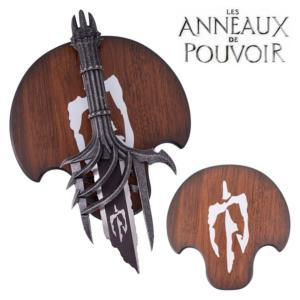 Anneaux de Pouvoir épée brisée Sauron plaque