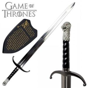 Game of Thrones épée Jon Snow Grand-Griffe