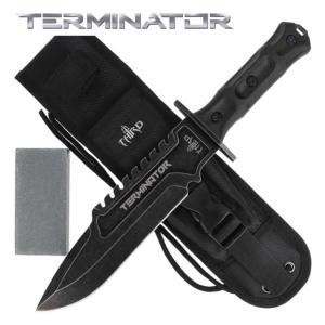 Terminator couteau tactique étui pierre à aiguiser