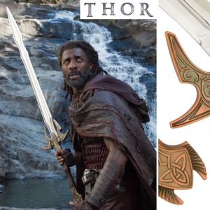 Thor épée Hofund Heimdall Bifrost plaque murale