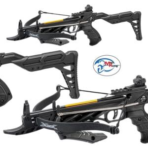 Arbalète classique Alligator noir Man Kung 80 lbs