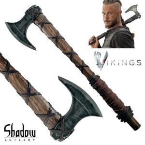 Vikings hache forge Ragnar officiel Shadow