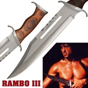 Rambo couteau de chasse fonctionnel étui