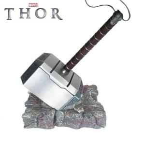 Thor marteau Mjolnir Avengers métal + socle