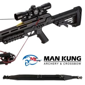 Arbalète à poulies Stalker noir Man Kung 185 lbs