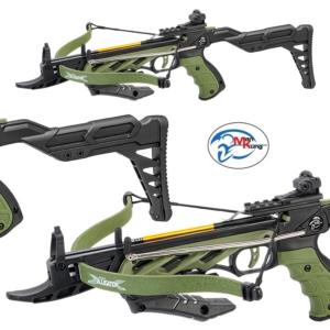 Arbalète classique Alligator vert Man Kung 80 lbs