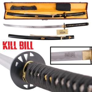 Kill Bill katana forgé Beatrix The Bride coffret
