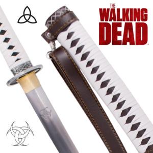 Walking Dead katana forgé Michonne coffret