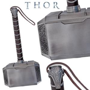 Thor marteau Mjolnir réplique de luxe métal + socle