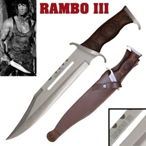 Rambo couteau de chasse fonctionnel étui