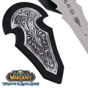 Warcraft épée Frostmourne Deuillegivre + plaque